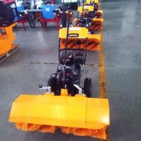 High Flexibility Manual Starting Walk Behind Rotary Broom for Sale